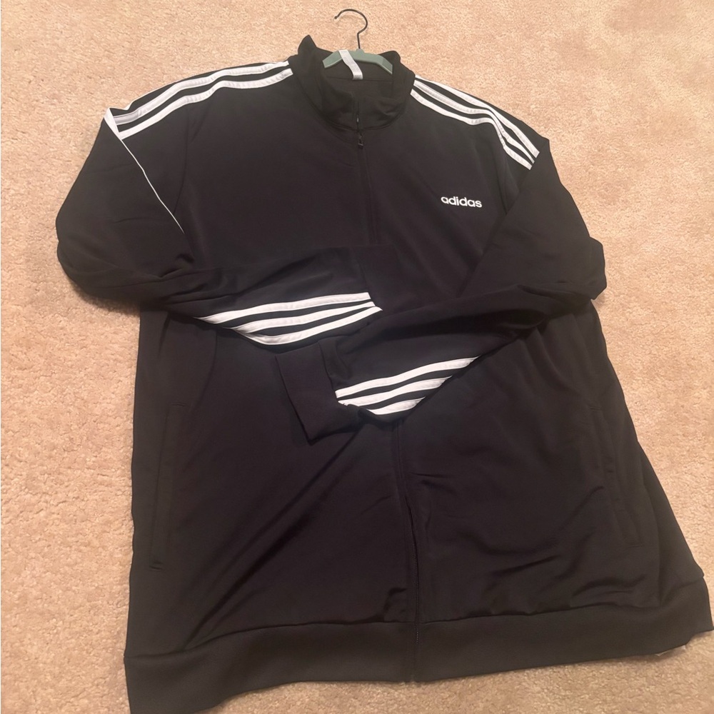Adidas Men's Black Track Jacket